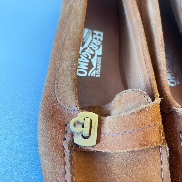 Salvatore Ferragamo Suede Loafers – Size 6B - Picture 10 of 10